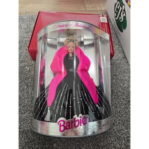 98 Vintage Happy Holidays Barbie New